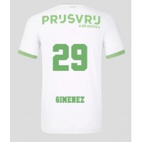 Camiseta Feyenoord Santiago Gimenez #29 Tercera Equipación Replica 2023-24 mangas cortas